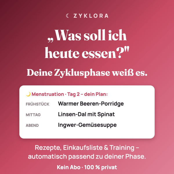 ZYKLORA – Iss mit deinem Zyklus